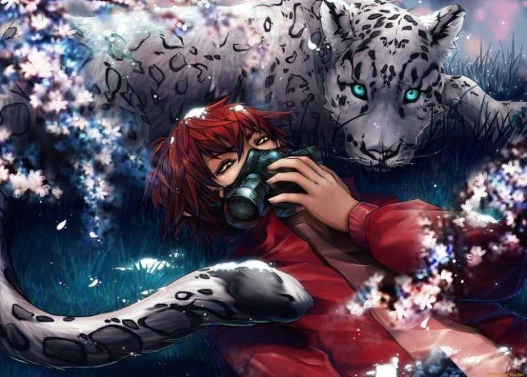 Аниме животные люди - картинки