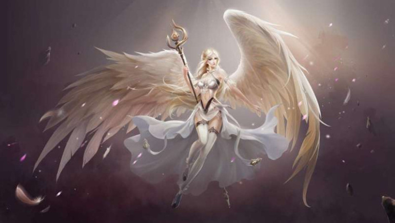 Очаровательные Мифические существа девушки.