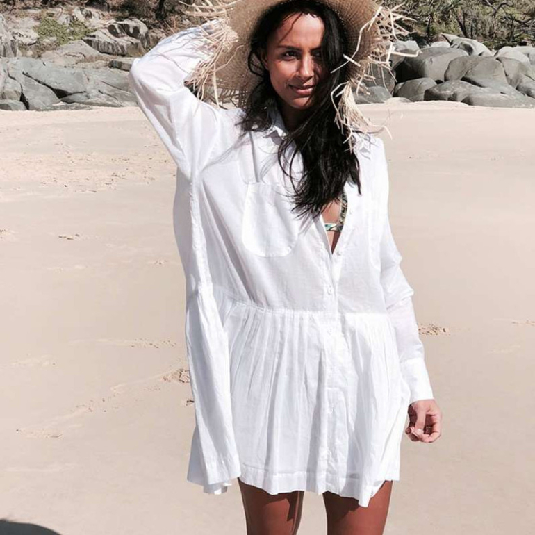 Мода: Туника женская с поясом