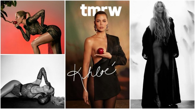 Фото: Хлои Кардашян в журнале 2024 tmrw Magazine