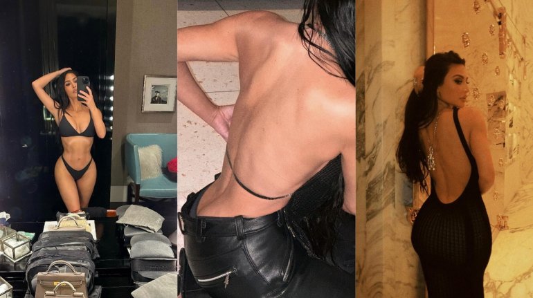 Ким Кардашьян на фото из Instagram