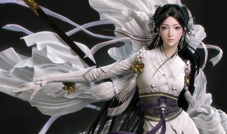 Японский наряд женщины