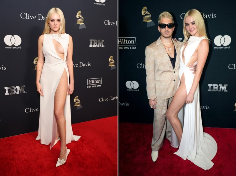 Фото: Шарлотта Лоуренс в сексуальном платье