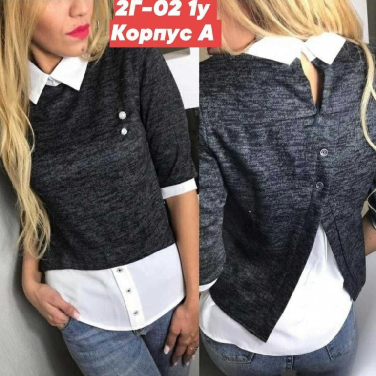 Блузка-обманка: создайте стильный образ без лишних усилий