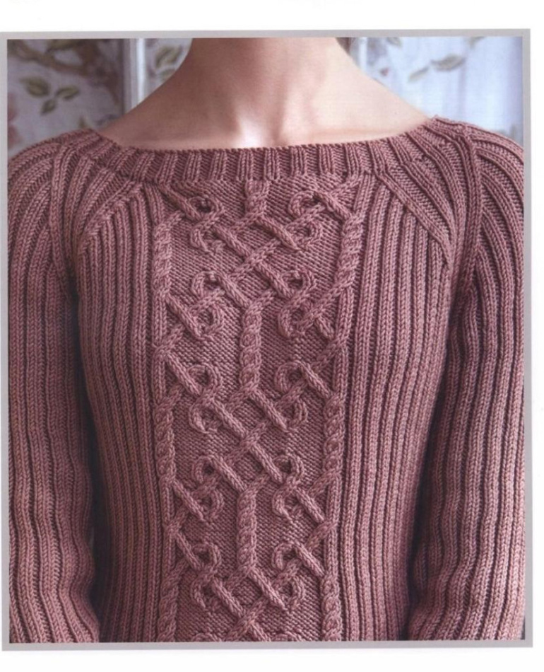 Джемпер с аранами: стиль и уют в одной вещи