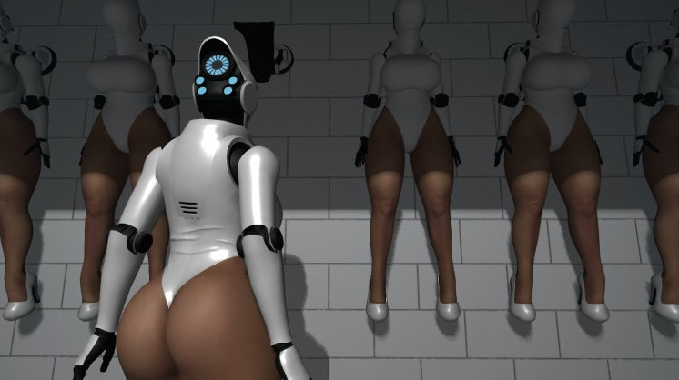 Интересные персонажи и роботы в киберпанк играх