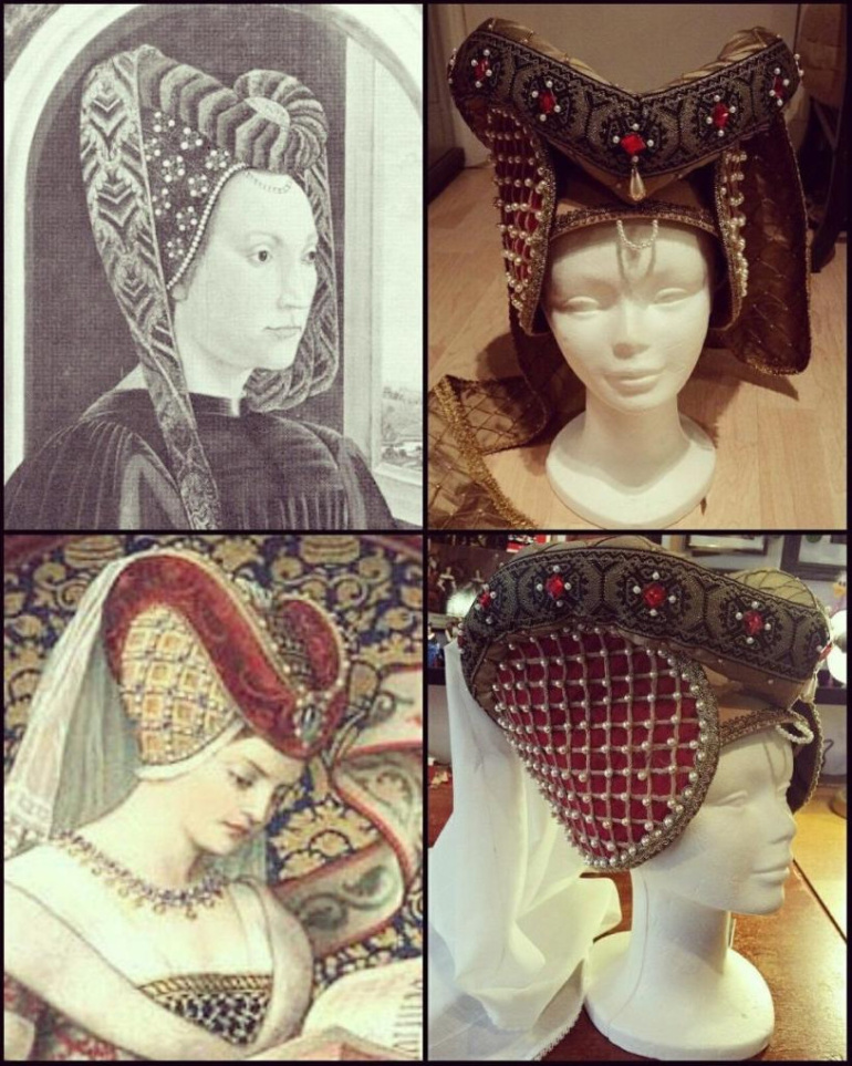 История средневековых головных уборов