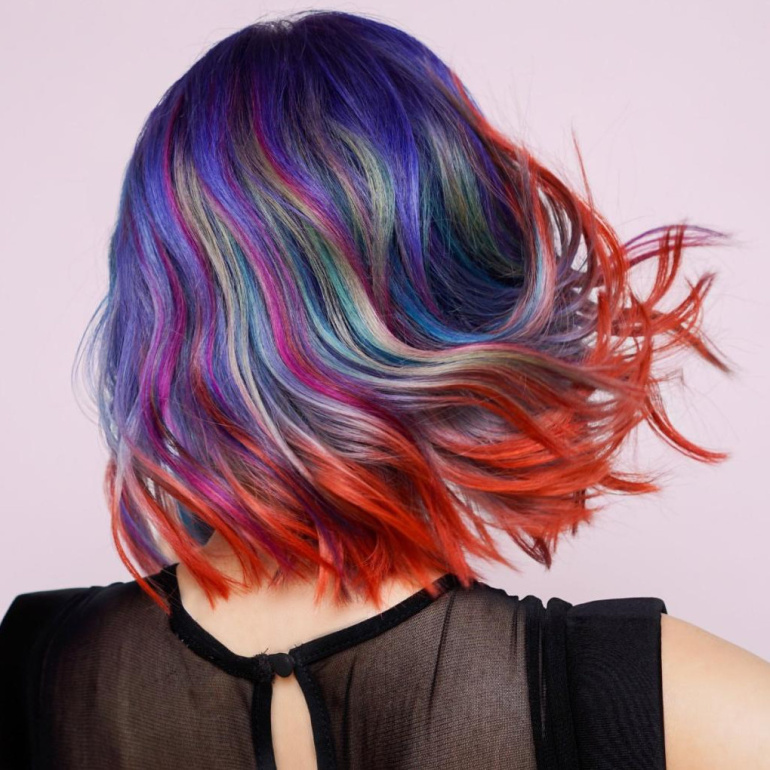 Как окрасить средние волосы: идеи и советы