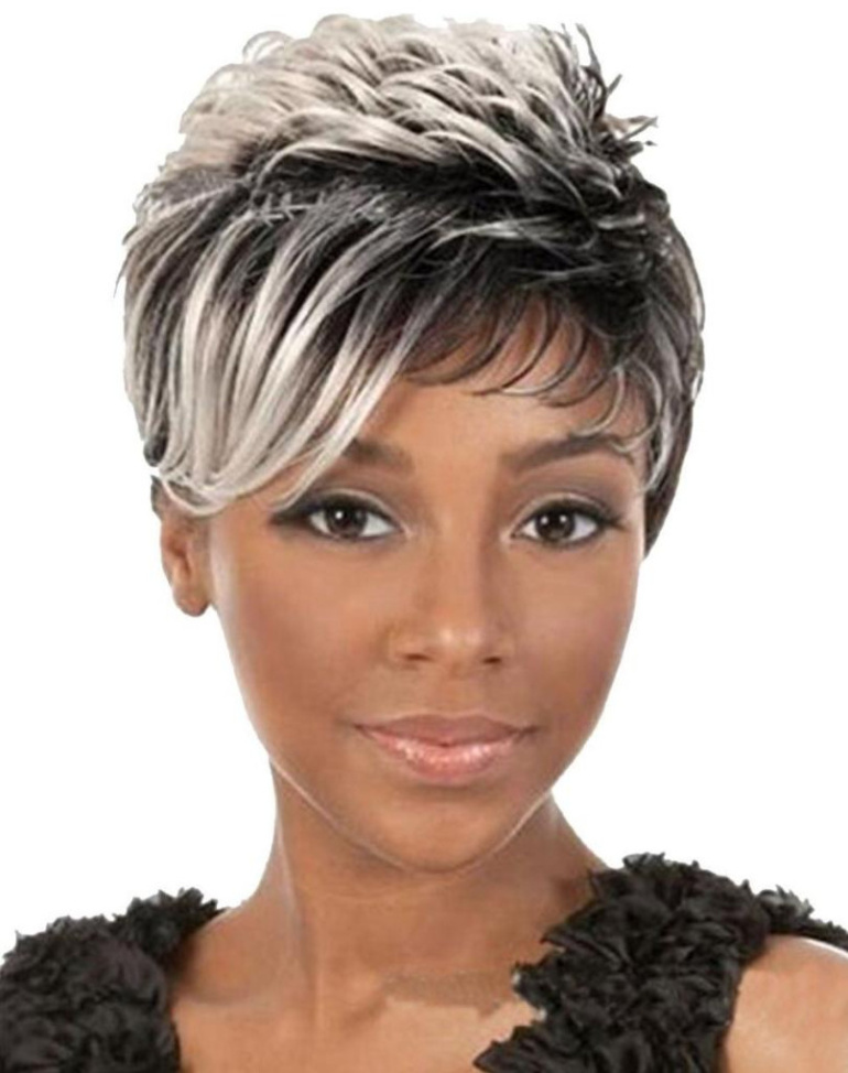 Как сделать мелирование перьями на короткие волосы