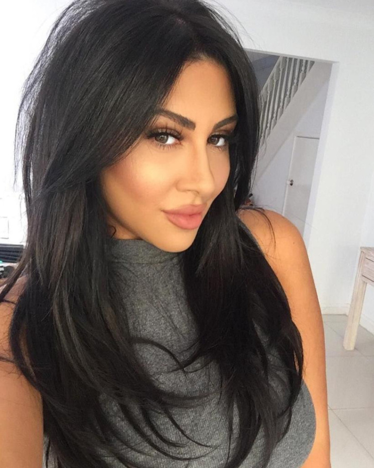 Как создать каскад на длинные черные волосы