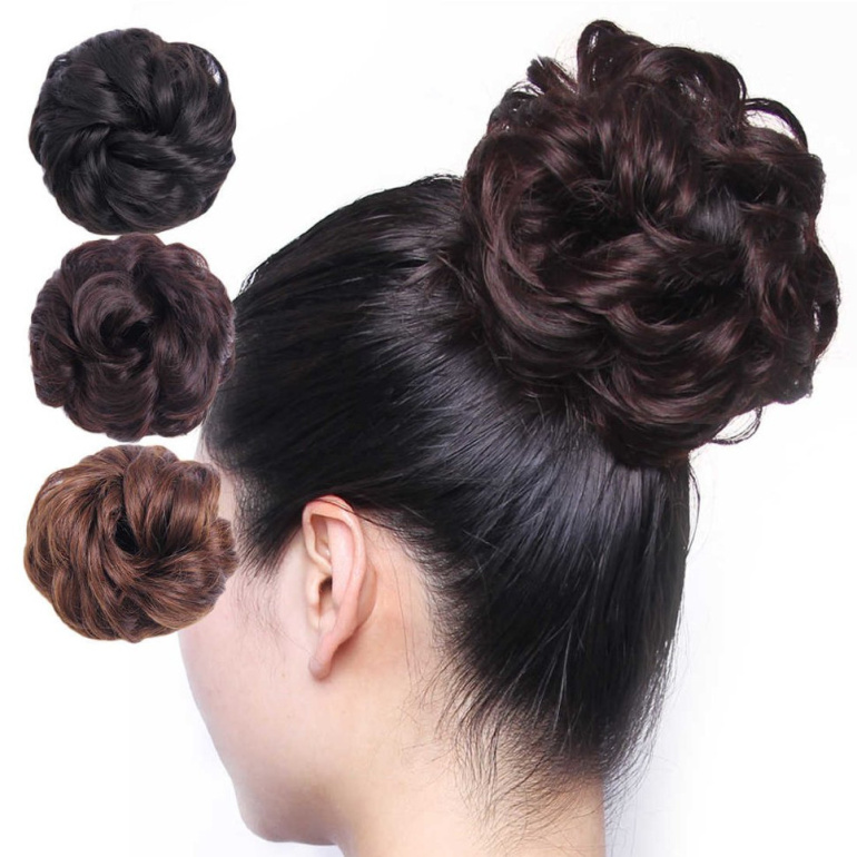 Как стильно заколоть пучок волос: лучшие способы
