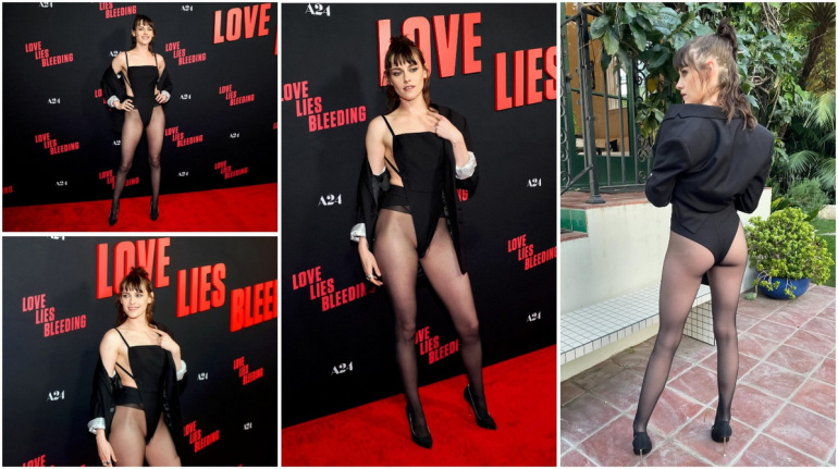 Кристен Стюарт удивила публику в экстравагантном наряде