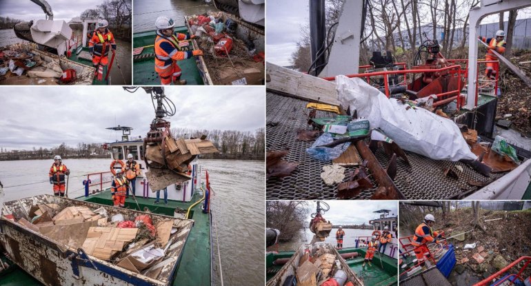 Очистка Сены перед Олимпийскими играми в Париже