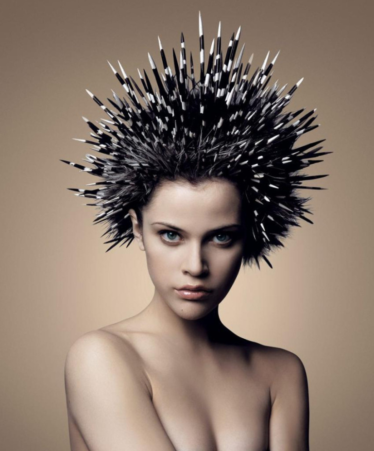 Стиль Колючие волосы