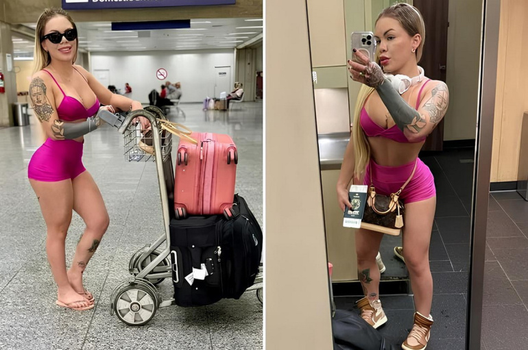 Стюардесса обозвала наряд бразильянки "неподходящим" для полета