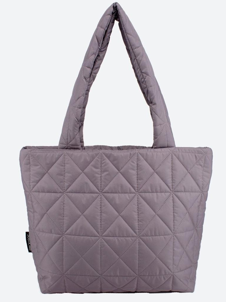 Сумка-шоппер Soboliko в стиле стеганая болоньевая