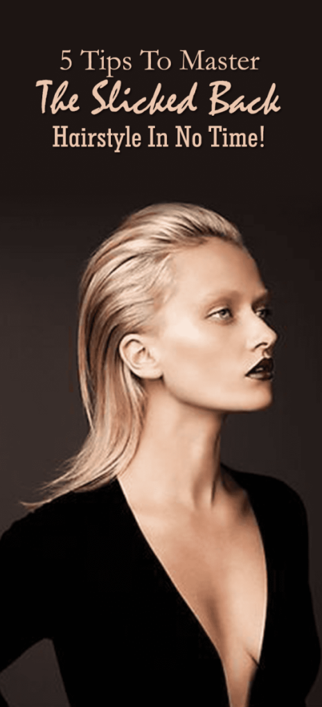 Укладка волос в стиль Гладко зачесанные