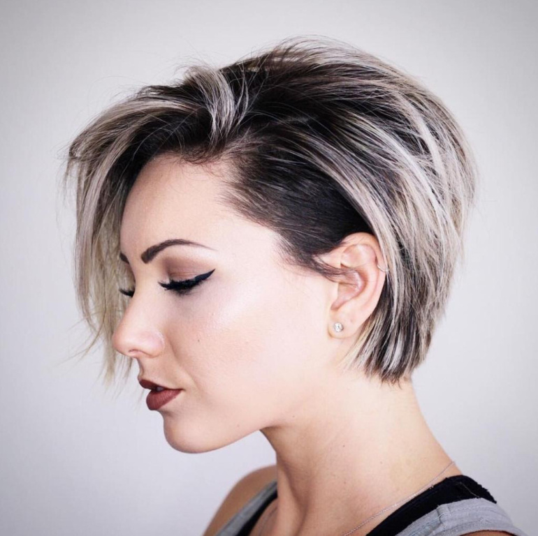 Женское каре андеркат: стиль и утонченность