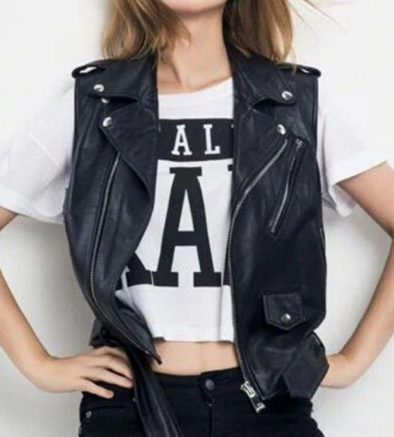 Жилетка-косуха из кожи: стильный и универсальный элемент гардероба