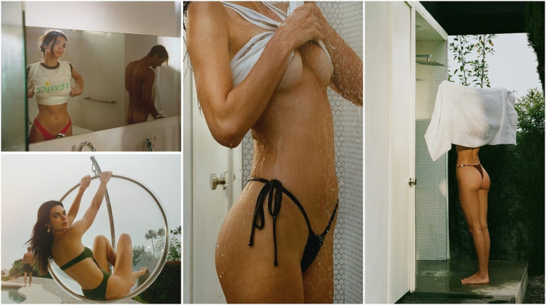 28-летняя американская модель Кендалл Дженнер снялась в горячей фотосессии для FWRD